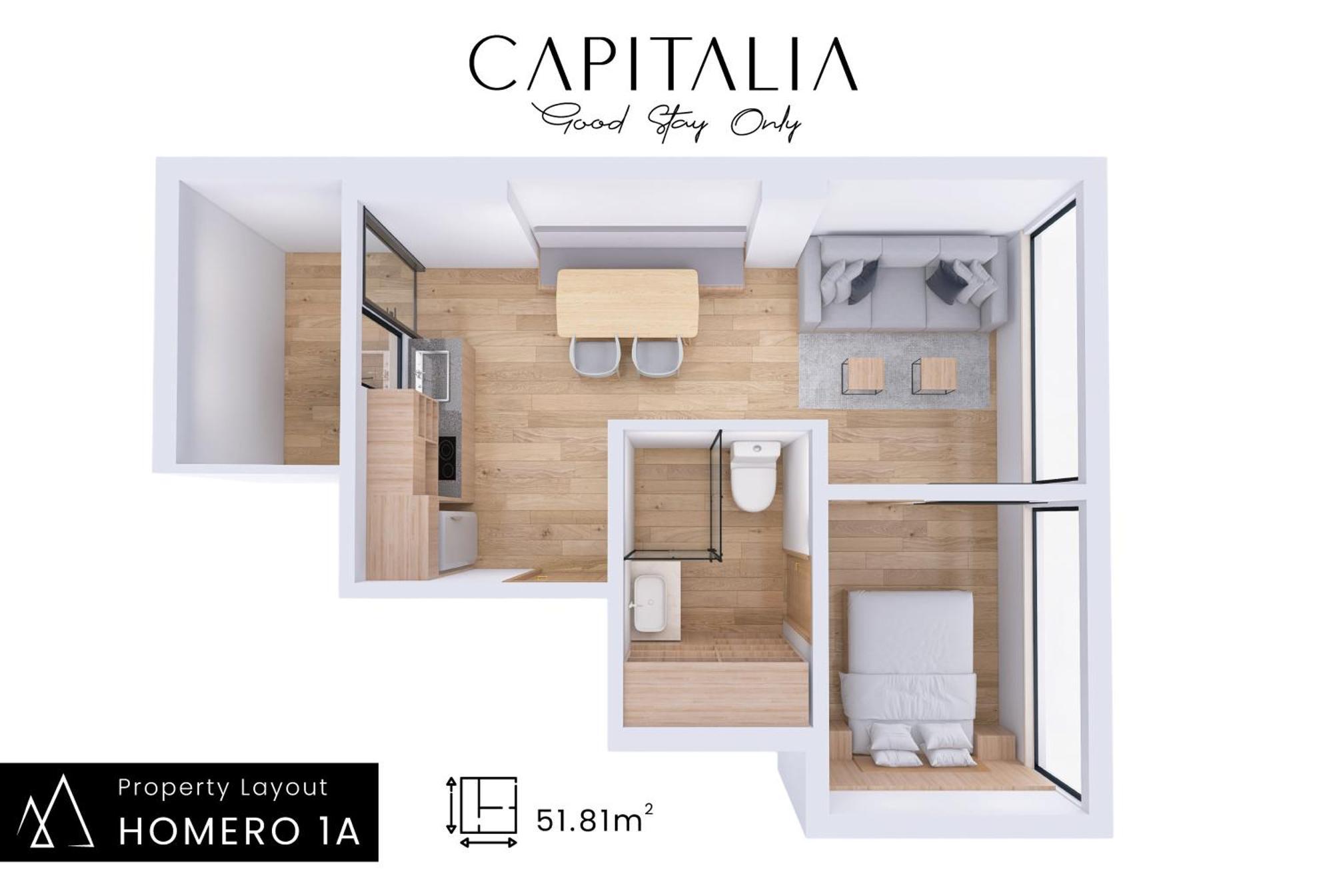 Capitalia - Luxury Apartments - Homero Ciudad de México Cameră foto