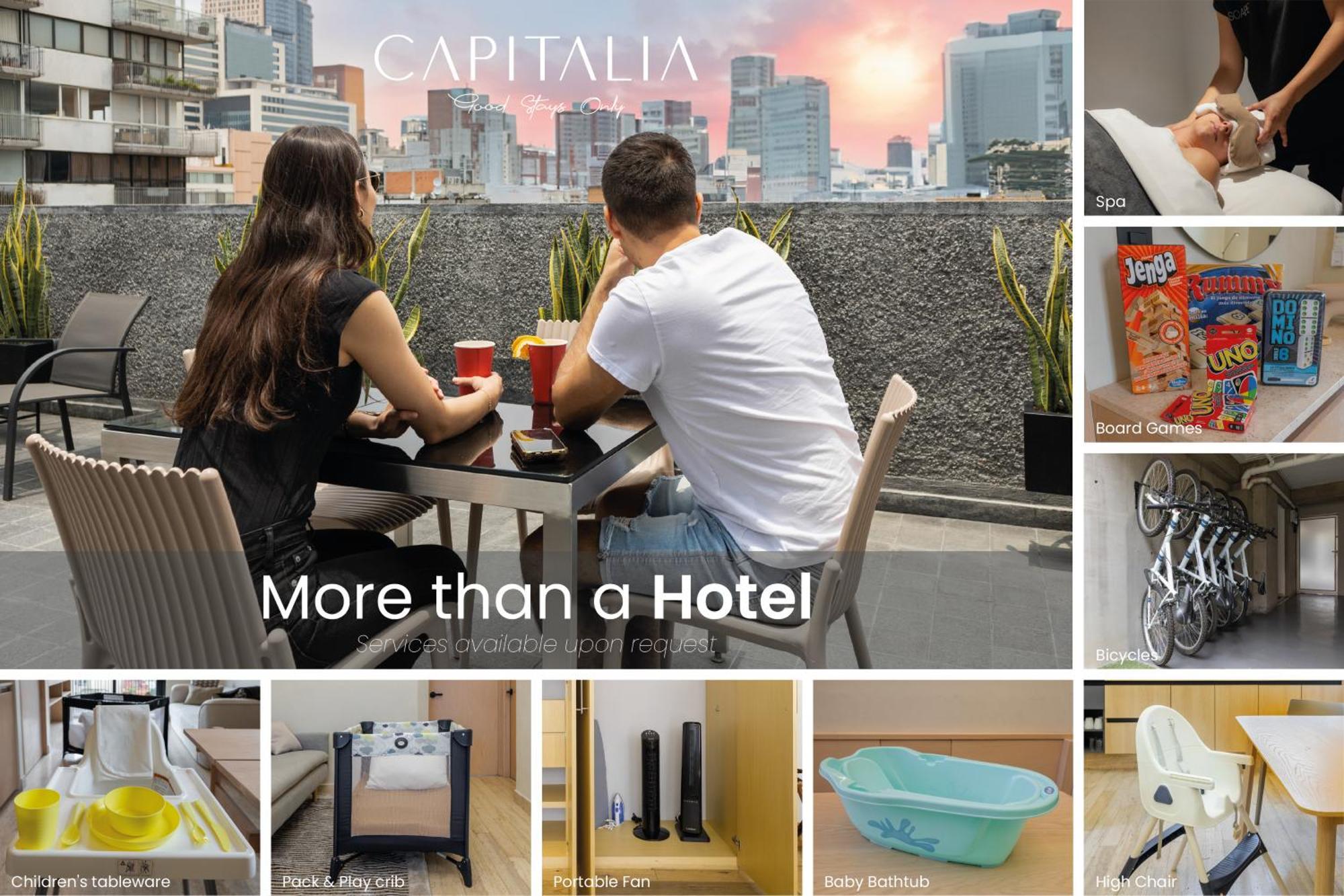 Capitalia - Luxury Apartments - Homero Ciudad de México Exterior foto